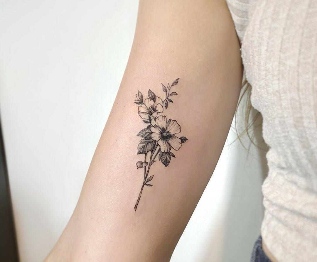 10 Best Hibiscus Tattoo Small Ideas That Will Blow Your Mind! | Outsons | Men's Fashion Tips And Style Guides 893_x_1080_jpg