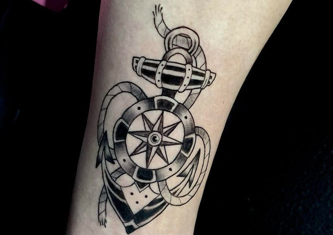 10 Best Traditional Anchor Tattoo Ideas You Have To See To Believe! | Outsons | Men's Fashion Tips And Style Guides 761_x_1079_jpg