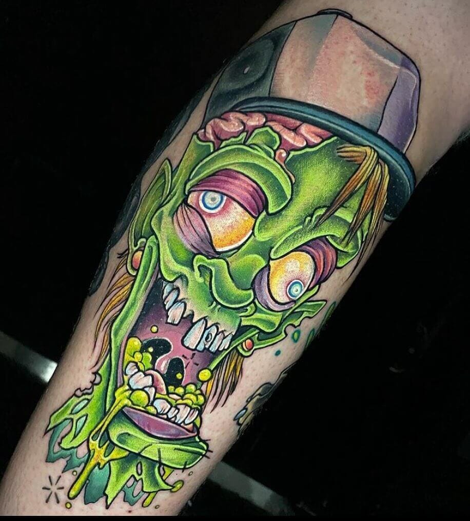 10 Best Zombie Tattoo Ideas You Have To See To Believe! | Outsons | Men's Fashion Tips And Style Guides 1014_x_916_jpg