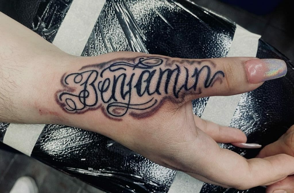 101 amazing name on hand tattoos for 2024!