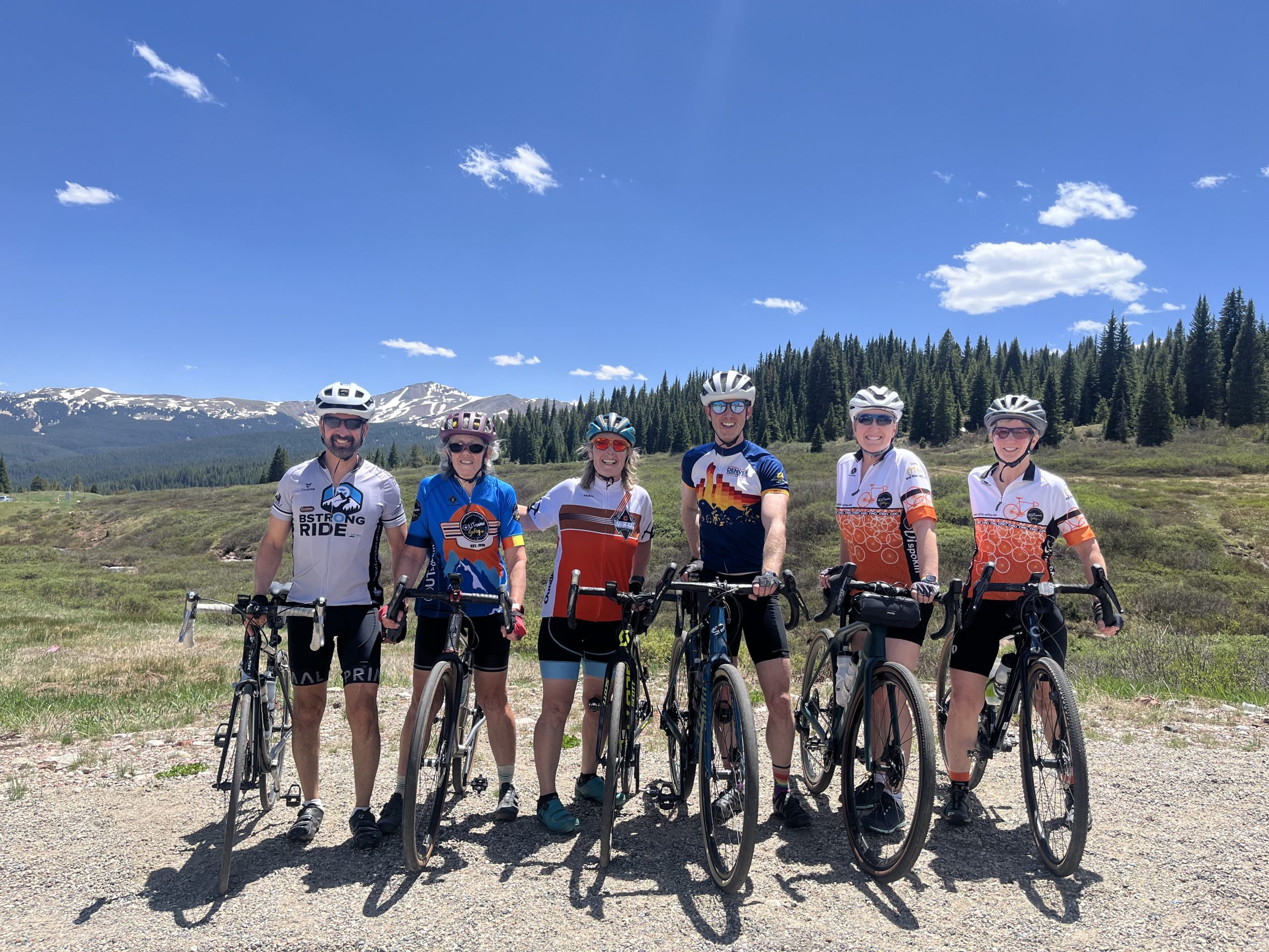 At the top of Vail Pass