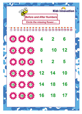 Preschool math worksheets