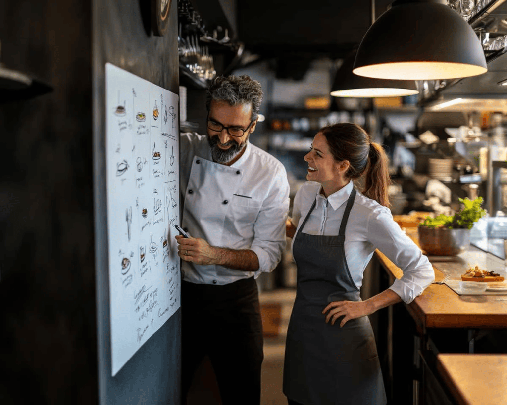 cas accounting for restaurants