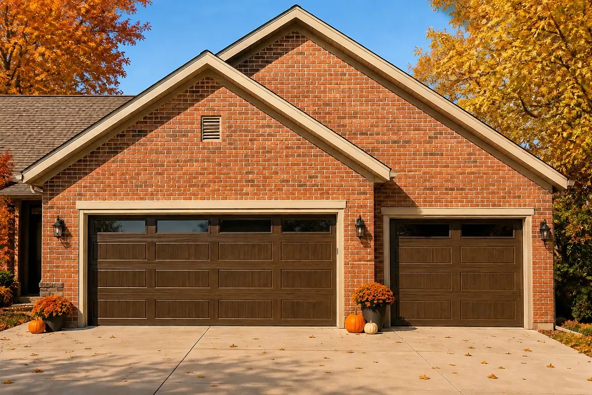fall garage door care