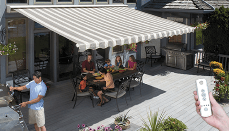 (2010) tv commercial for sunsetter retractable awning. Back Motorized Retractable Awnings VISTA Manual
