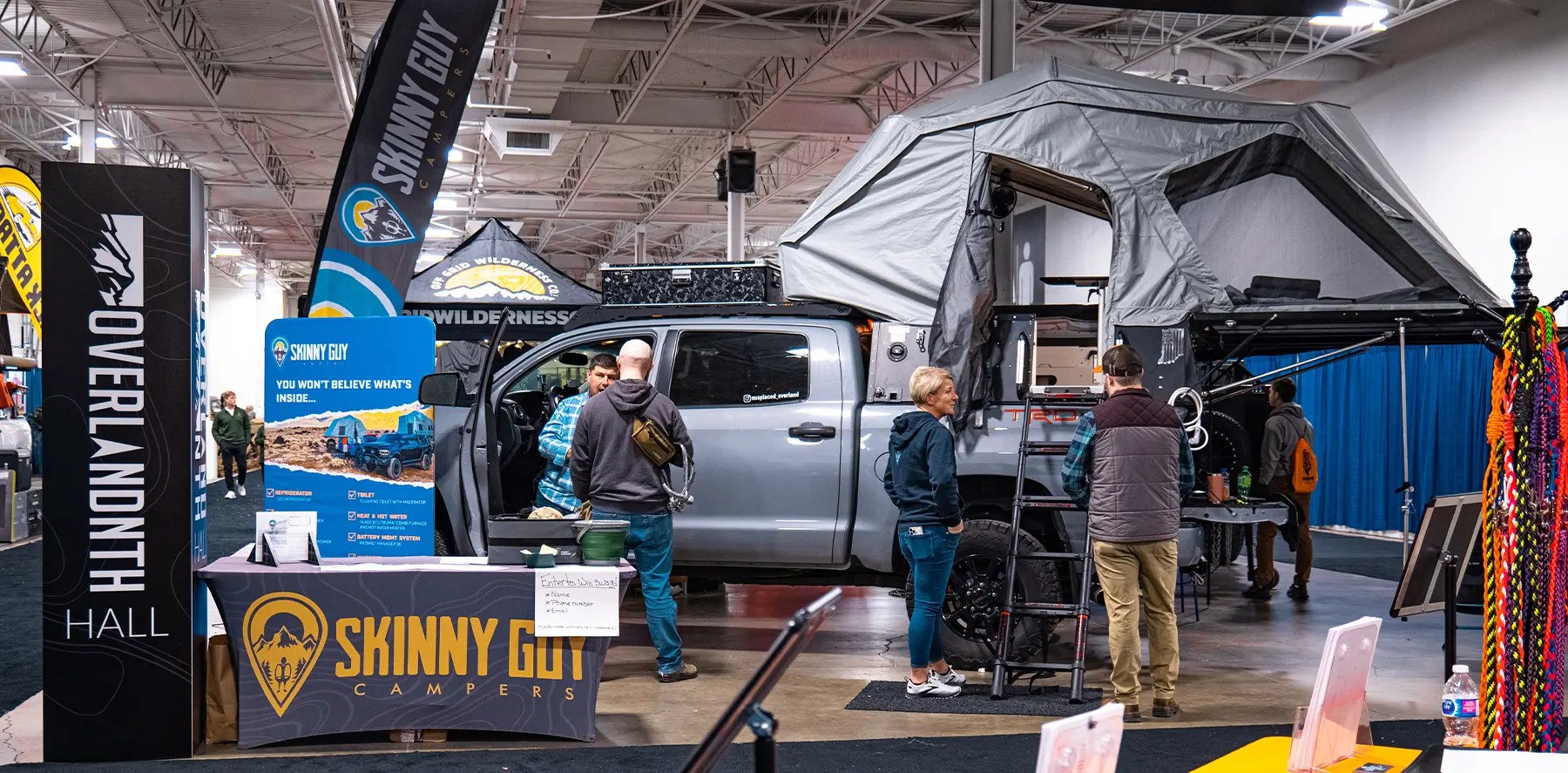 OverlandNTH at the Sportsman Show with OGT Expedition