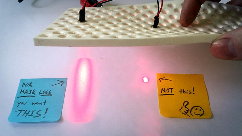 You Want Diffused Diodes With Laser Therapy For Hair Loss