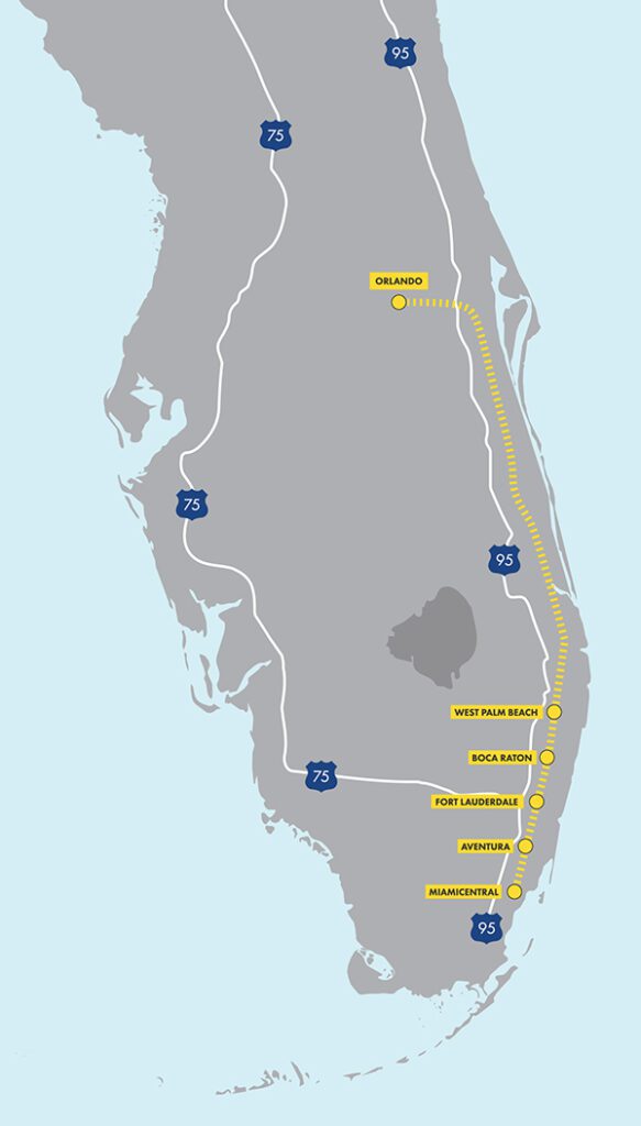 Miami Grand Prix Location Travel Transport Guide For F1 Brightline Miami GP Map 583x1024 