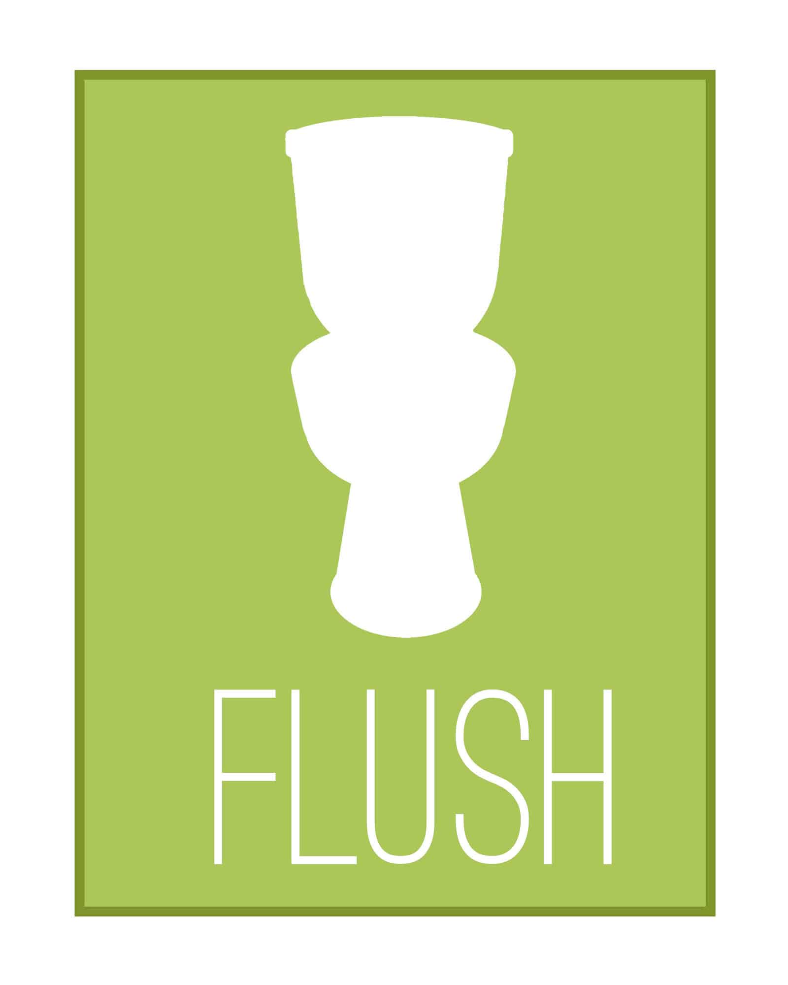bathroom printables