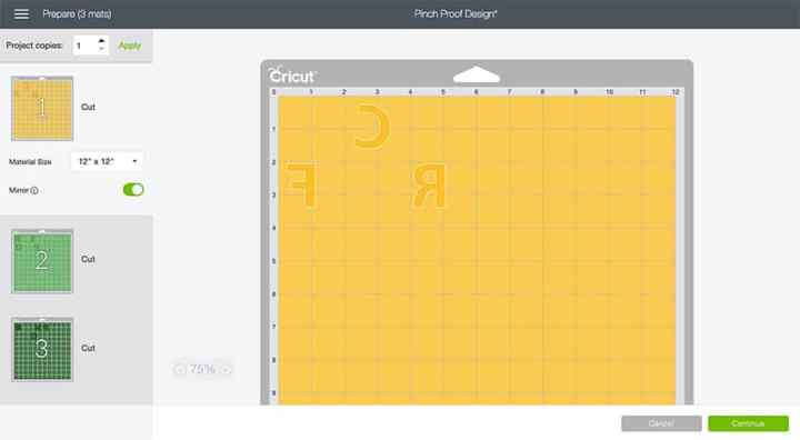 Pinch Proof Design Space File