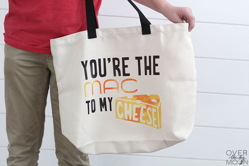 Cricut Infusible Ink Tote Bags Over The Big Moon