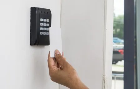 Key card access control system installed by Overwatch Security in Lubbock, TX.