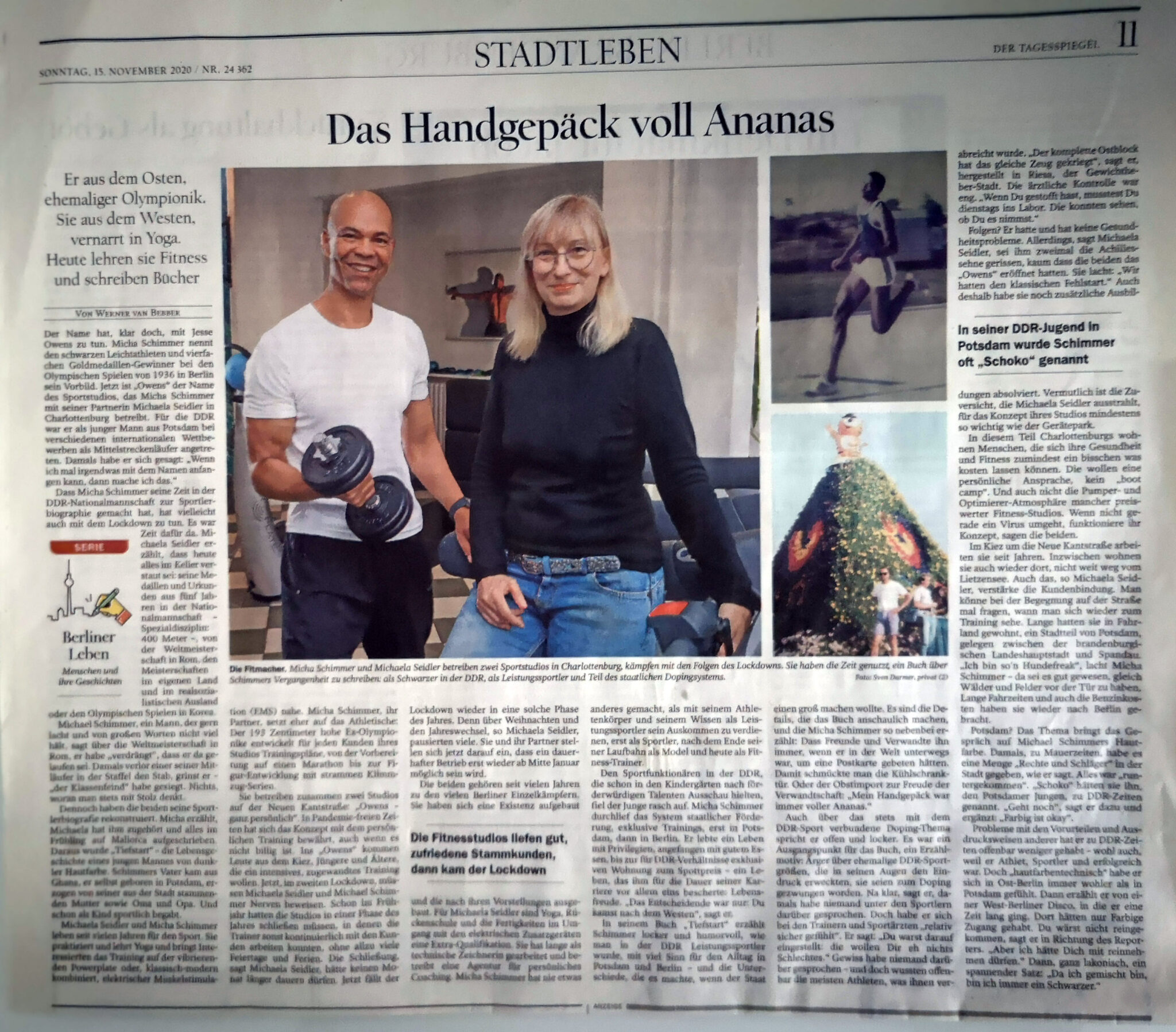 Tagesspiegel zu Tiefstart