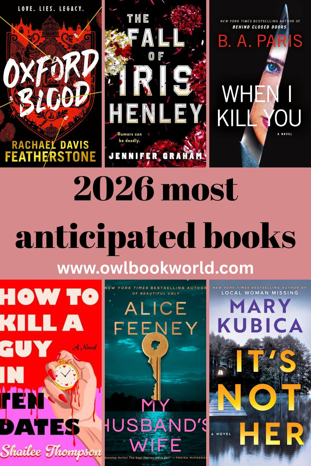 2026 most anticipated books