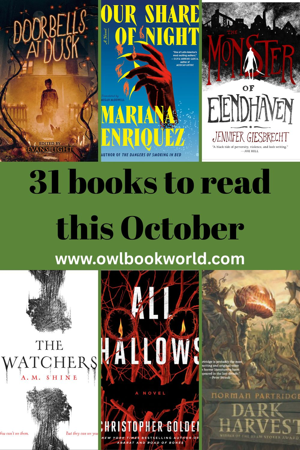 31 horror books to read this October