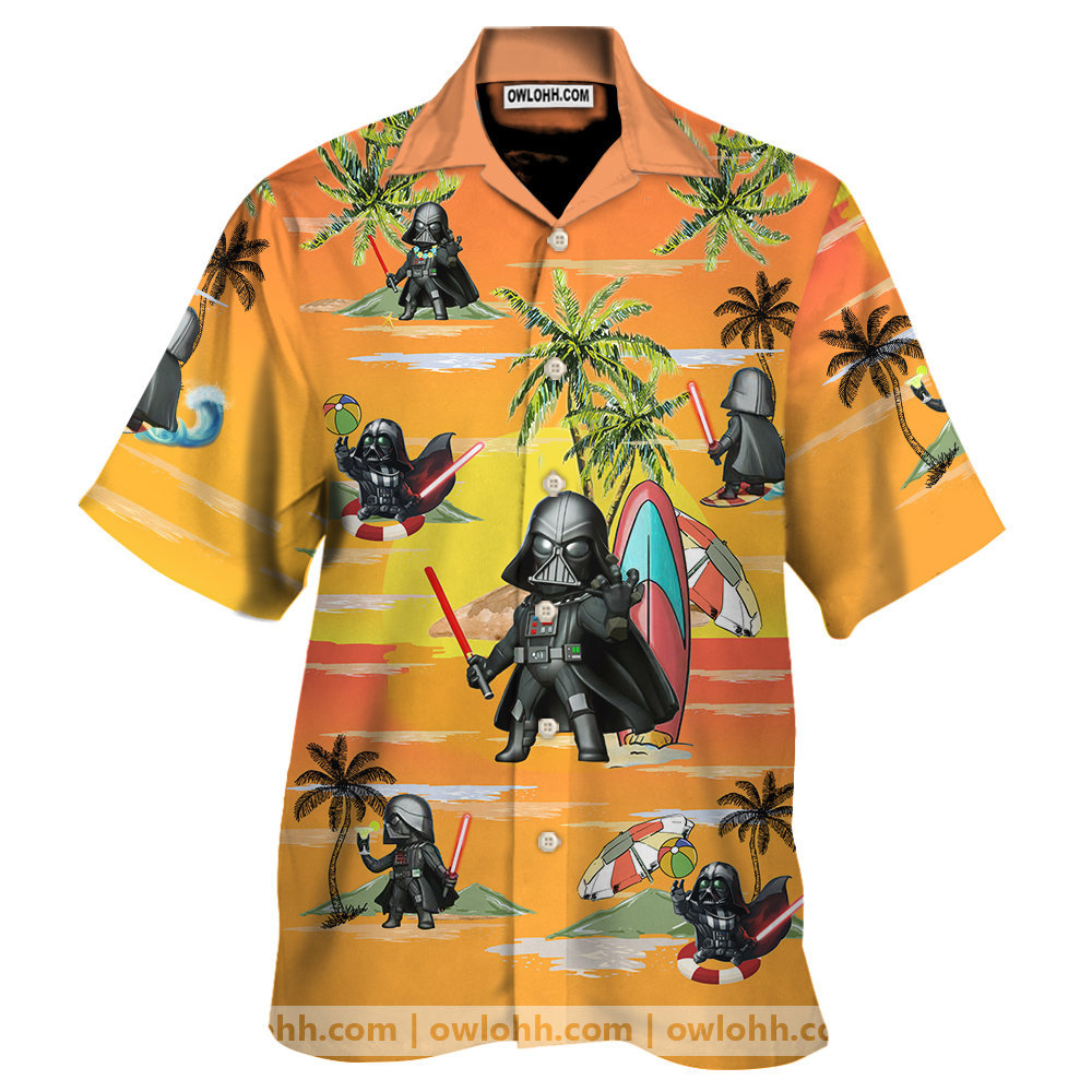 Darth Vader Summer Time 5 Print Hawaiian Shirt