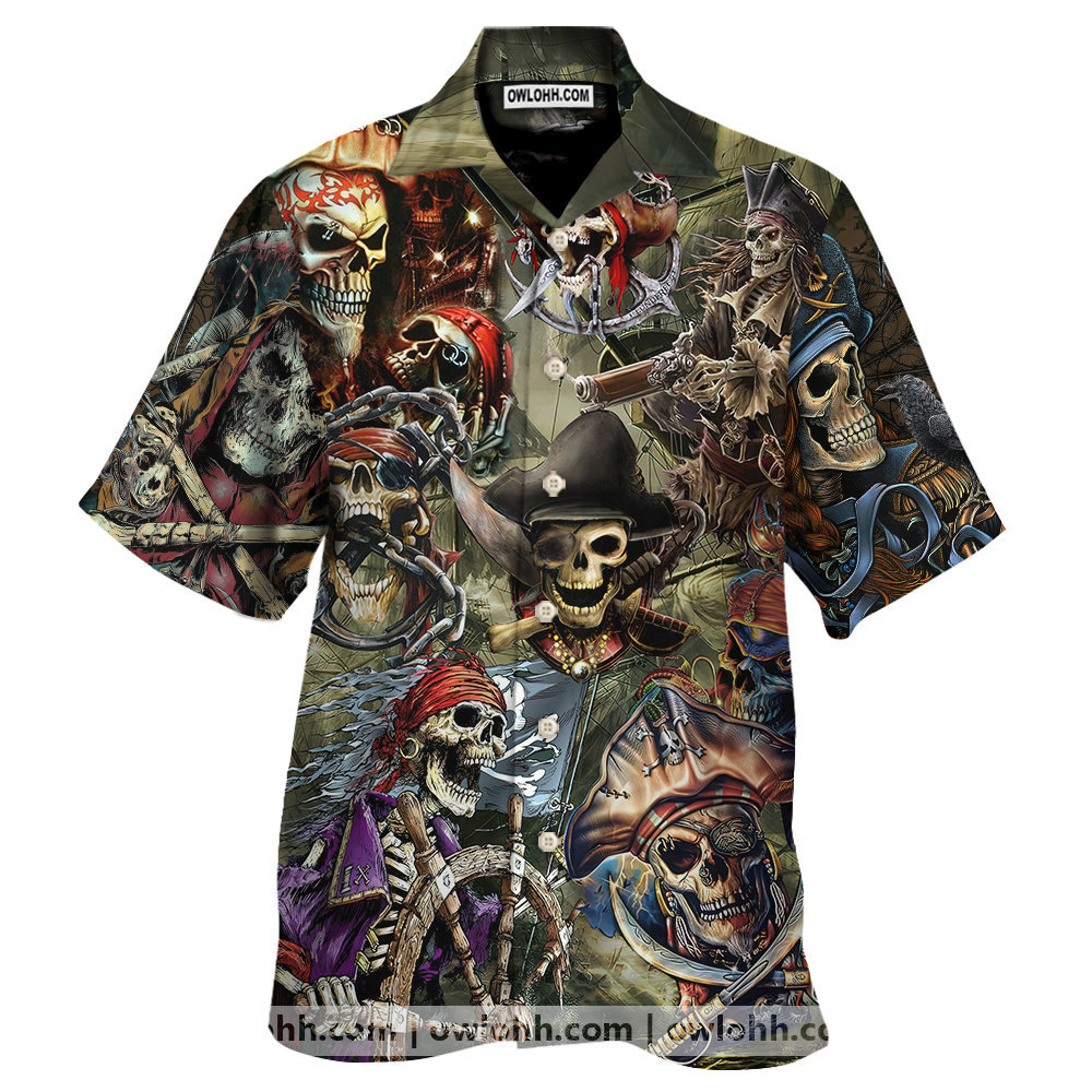 To Err Is Human To Arr Is Pirate Hawaiian Shirt - For Men & Women - Adult - - OwlOhh