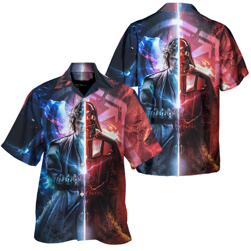 Star Wars Darth Vader Cool Hawaiian Shirt - For Men and Women- Kids - OwlOhh