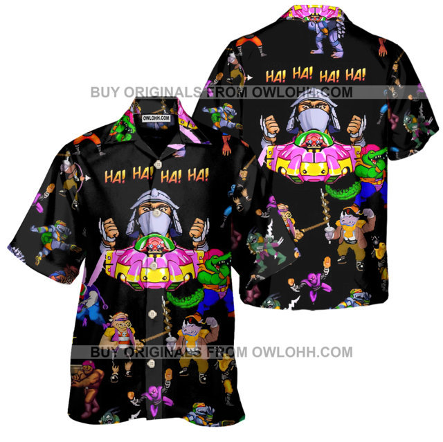 Villains In Time - Hawaiian Shirt - Owl Ohh