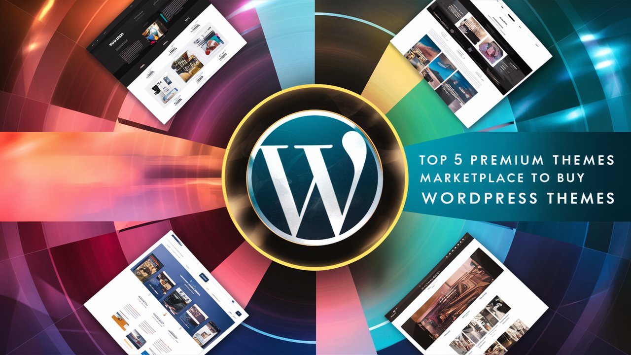 Top 5 Premium Themes Marketplace To Buy WordPress Themes