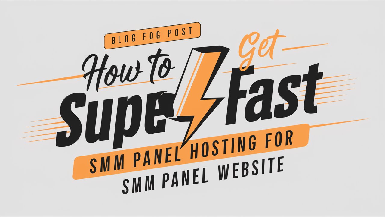 How to Get Super Fast SMM Panel Hosting for SMM Panel Website 2025