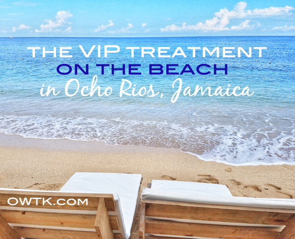 Vip Treatment On The Beach In Ocho Rios Jamaica