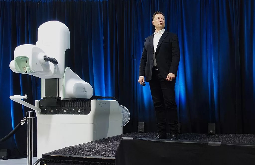 Elon Musk presents Neuralink
