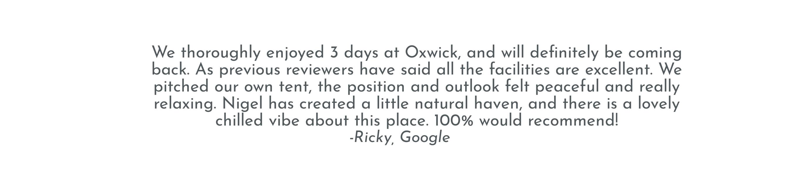 Ricky, google