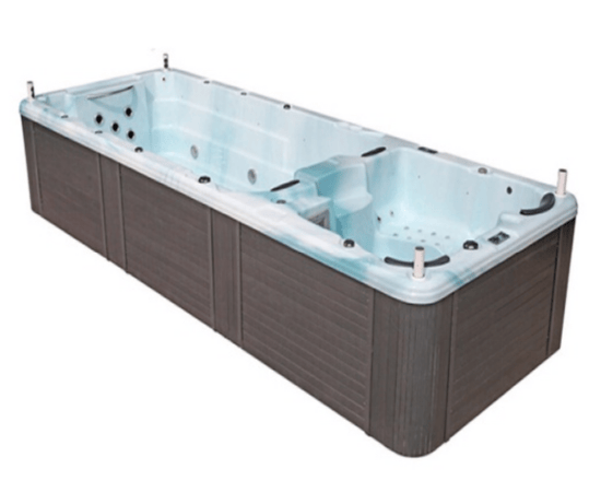 Home swimming pool and spa all-in-one machine