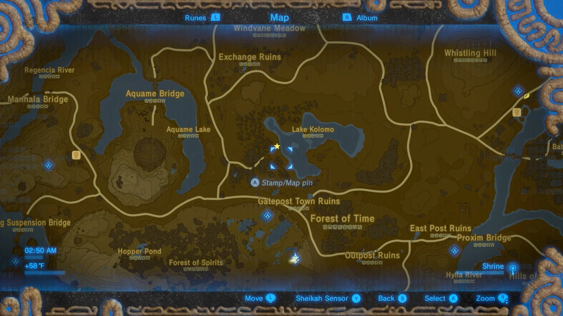 pic Botw Interactive Map Ign memories the legend of zelda breath