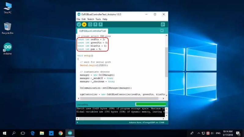Controlling Rgb Lights Using Your Voice - Full HD Gradient Photos for Desktop