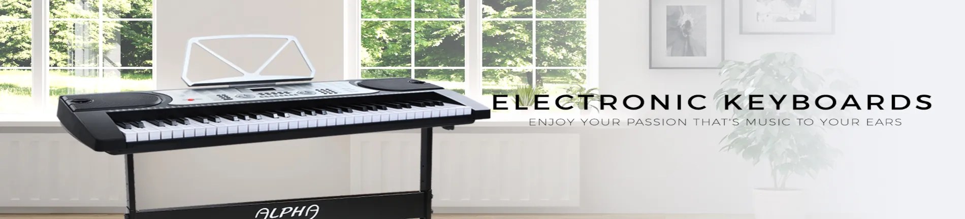 Alpha Keyboard Banner