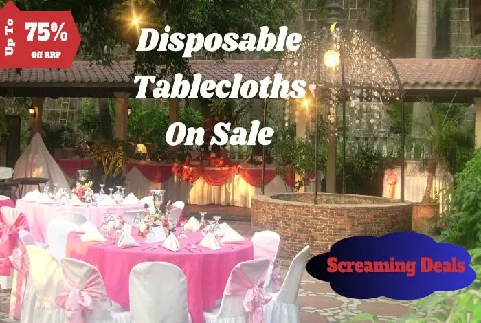 Disposable Tablecloths Sale