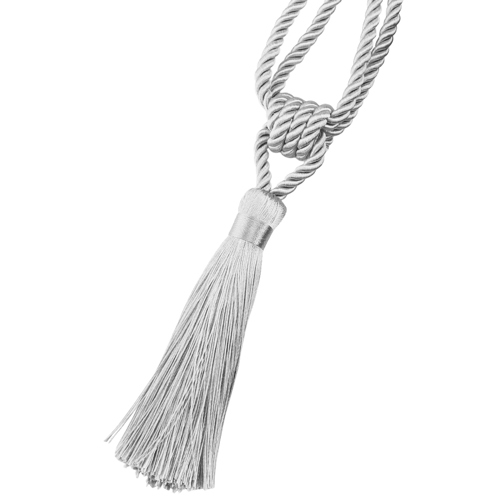 Silver Handmade Tassel Curtain Tieback Accessories, Innovative Design