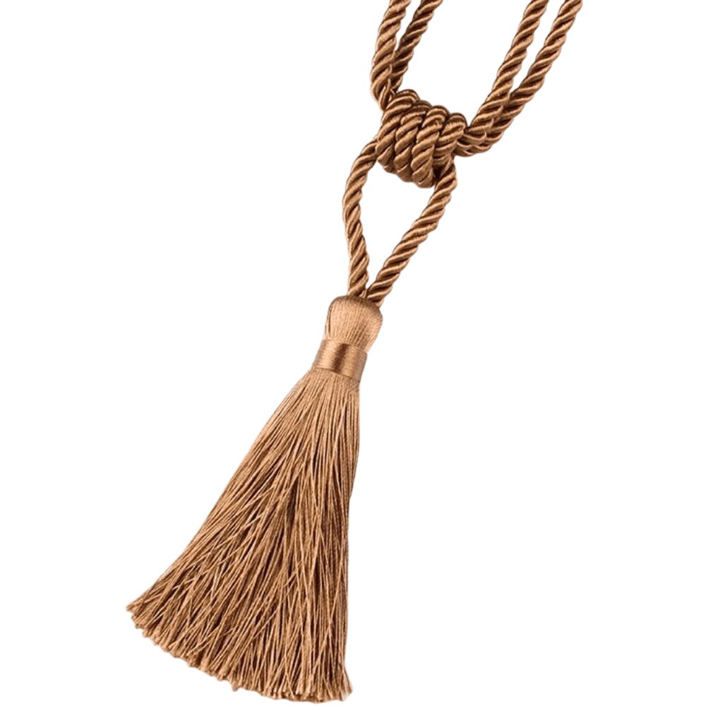 Flaxen Handmade Tassel Curtain Tieback Accessories