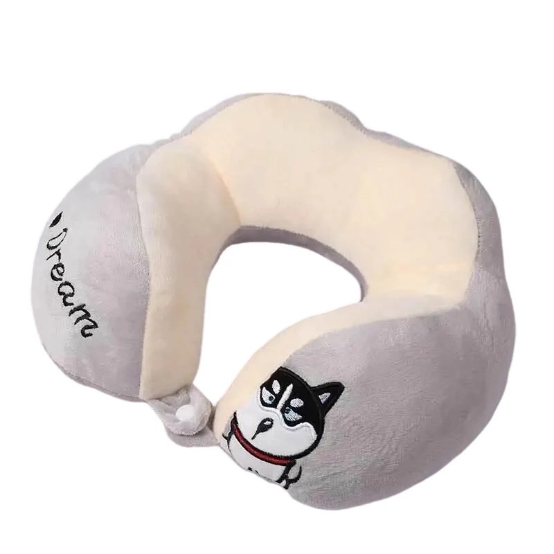 Grey Travel Pillow
