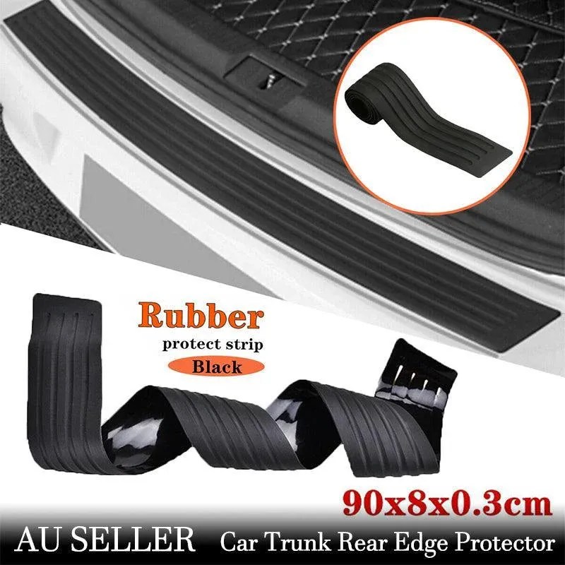 Car Trunk Rear Edge Protector Rubber Bumper Guard