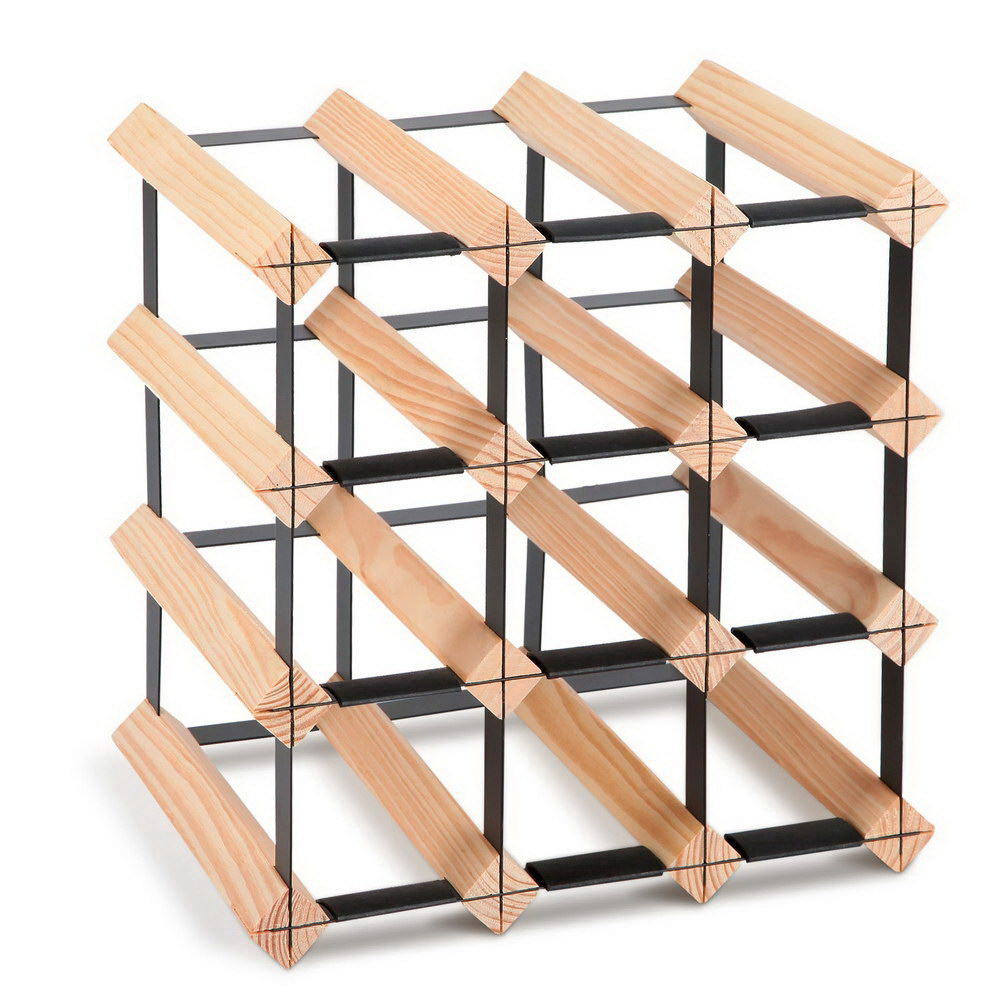 Artiss 12-Bottle Wine Rack, Modern Home Accessory