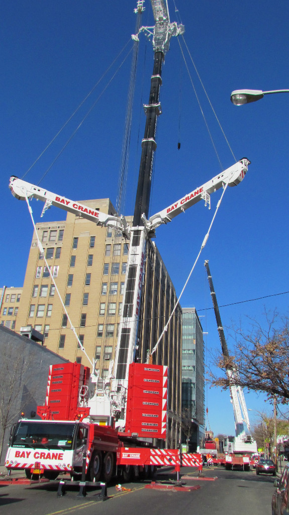 Safe moving, rigging