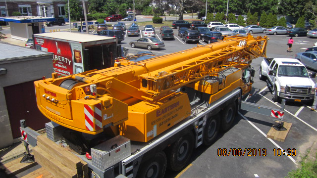 Safe removal via crane