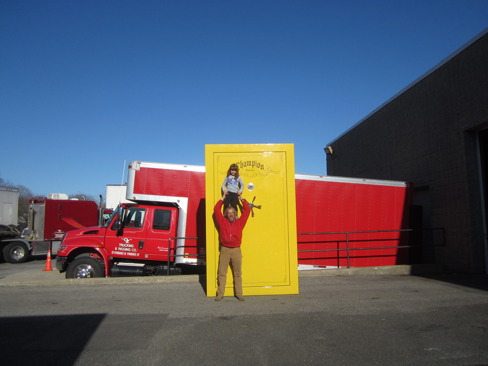 Worlds largest gun safe with Paul & Brianna Ousey