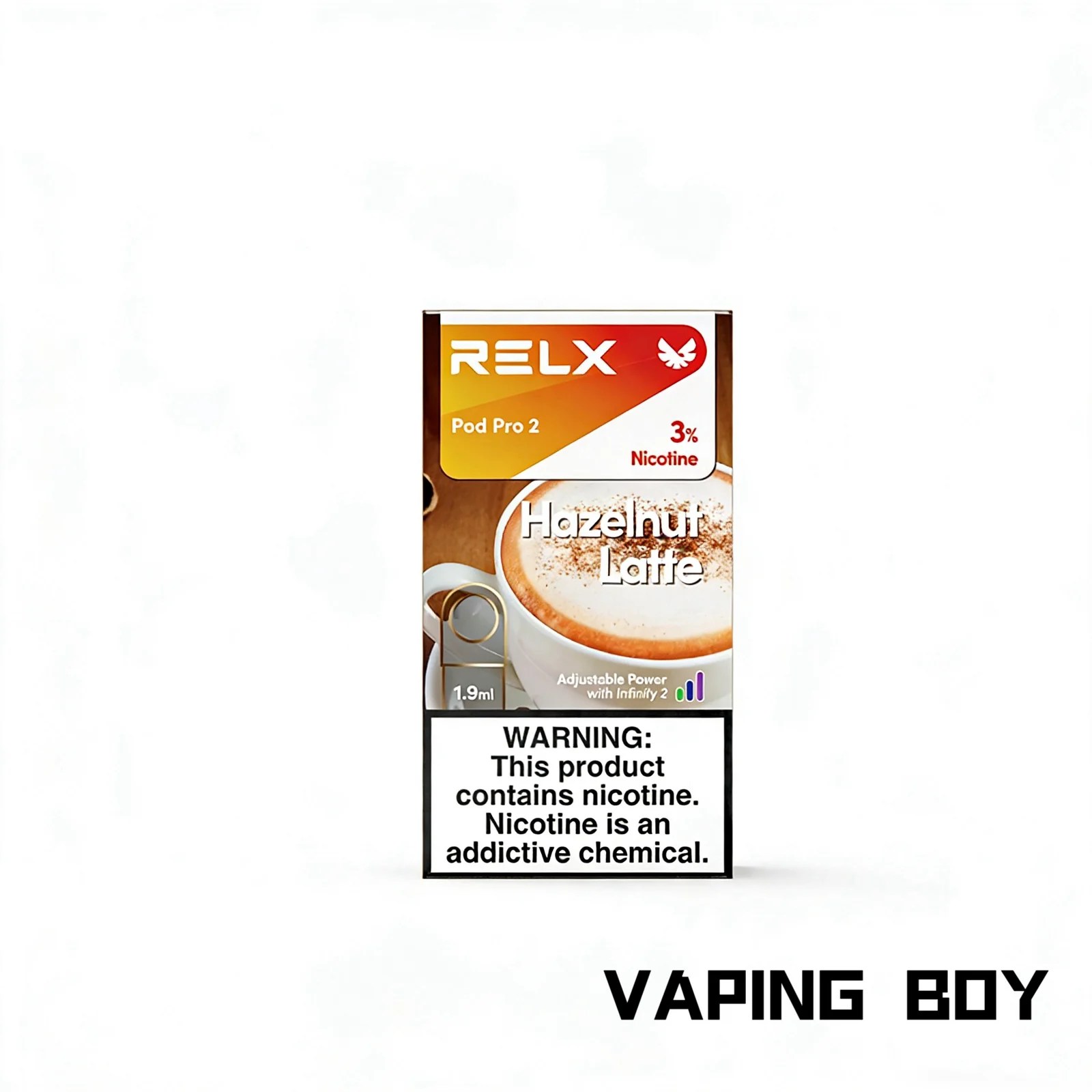 RELX Infinity POD- Hazelnut Latte