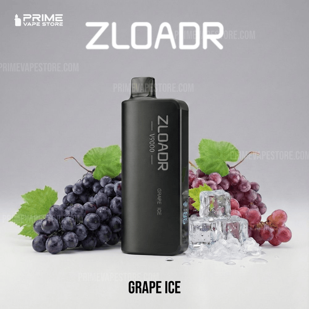 ZLOADR V9000 Puffs Grape Ice