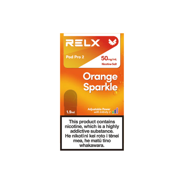 RELX Infinity2 Pod-Orange Sparkle