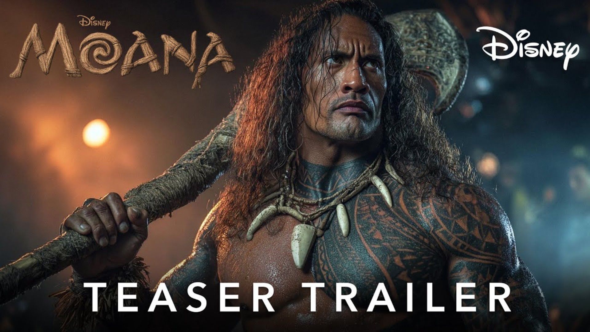 Moana Live Action 2026 First Trailer Dwayne Johnson BiliBili 