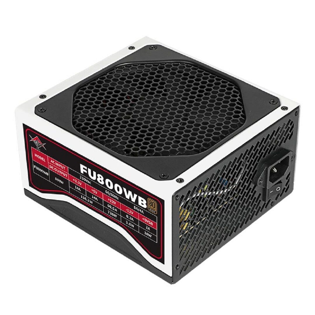 Rated 800w Bronze Medal Black Shell Cover Atx Power Supply Desktop Power Supply 