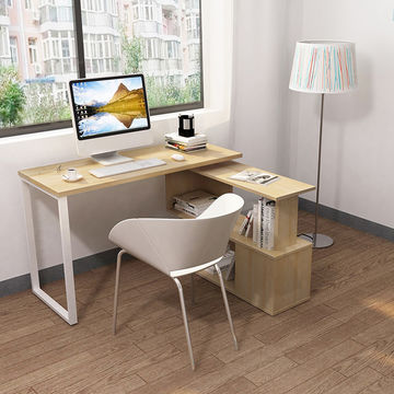 Chinanormal Furniture Cheap Price Wooden Computer Table Design With Bookshelf On Global Sources