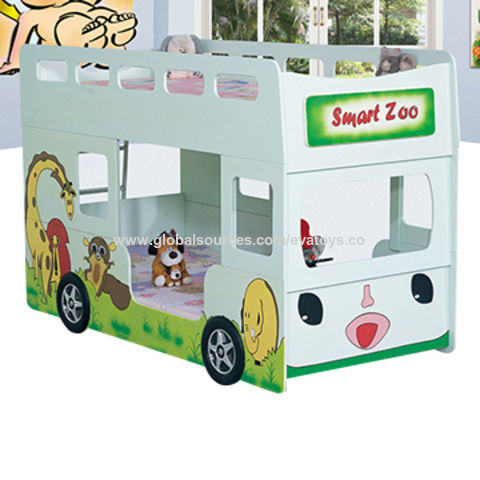 China2016 Car Design Wooden Kids Double Deck Bed W08a050 On Global Sources