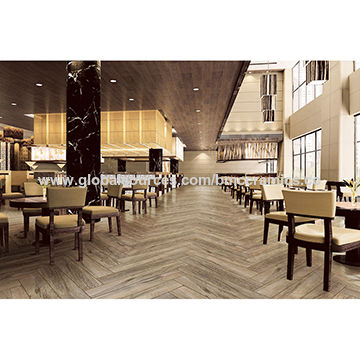 Chinadark Grey Hardwood Tile Wood Plank Wood Effect Porcelain Ceramic Floor Tiles On Global Sources