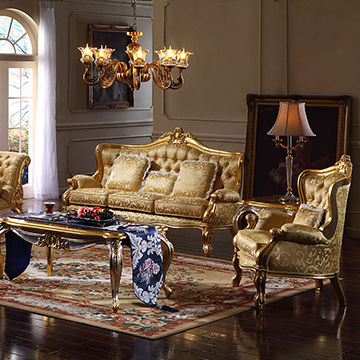 French Luxury Hand Carved Furniture Solid Wooden Sofa Set Classic Living Room Furniture Sets Global Sources